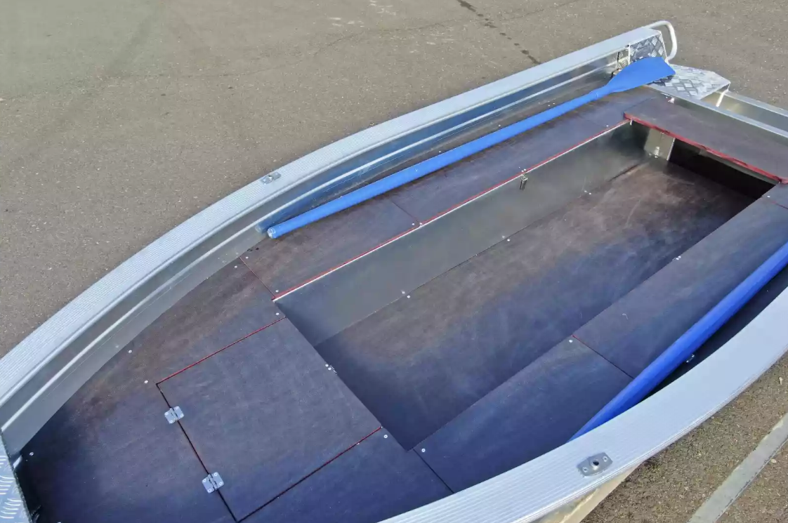 Алюминиевая лодка Wyatboat-370 РМ в Владивостоке