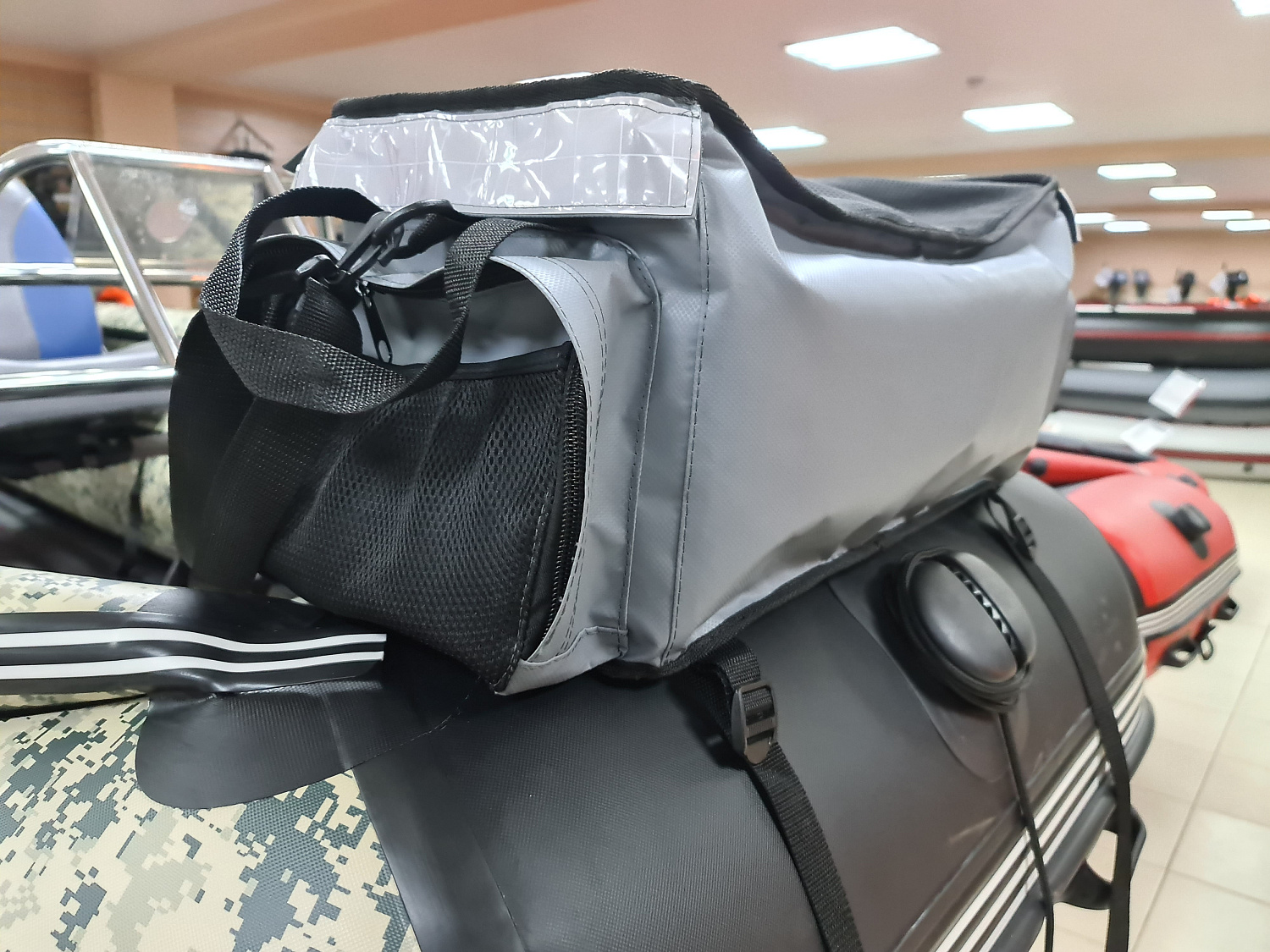 СУМКА ЛЮКС НА БАЛЛОН ДЛЯ ЛОДОК ПВХ 50Х25Х25 СМ в Владивостоке