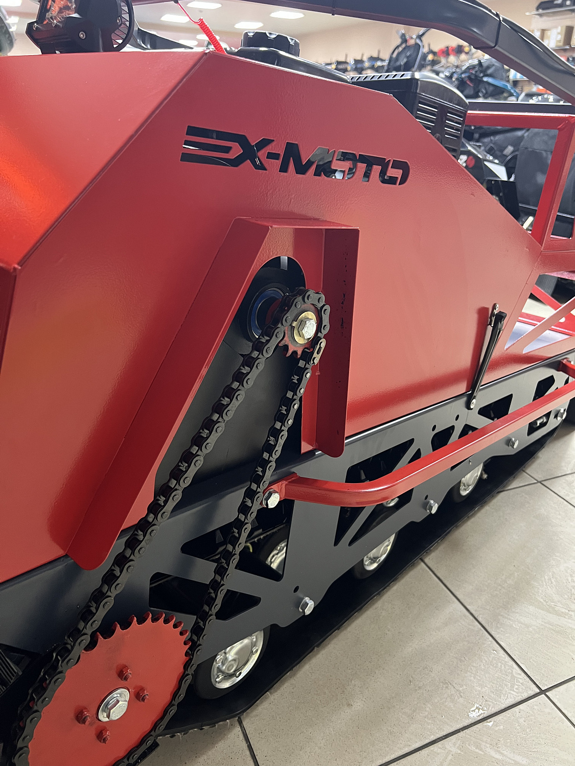 Мотобуксировщик EX-MOTO SNOWDOG S500 15л.с в Владивостоке