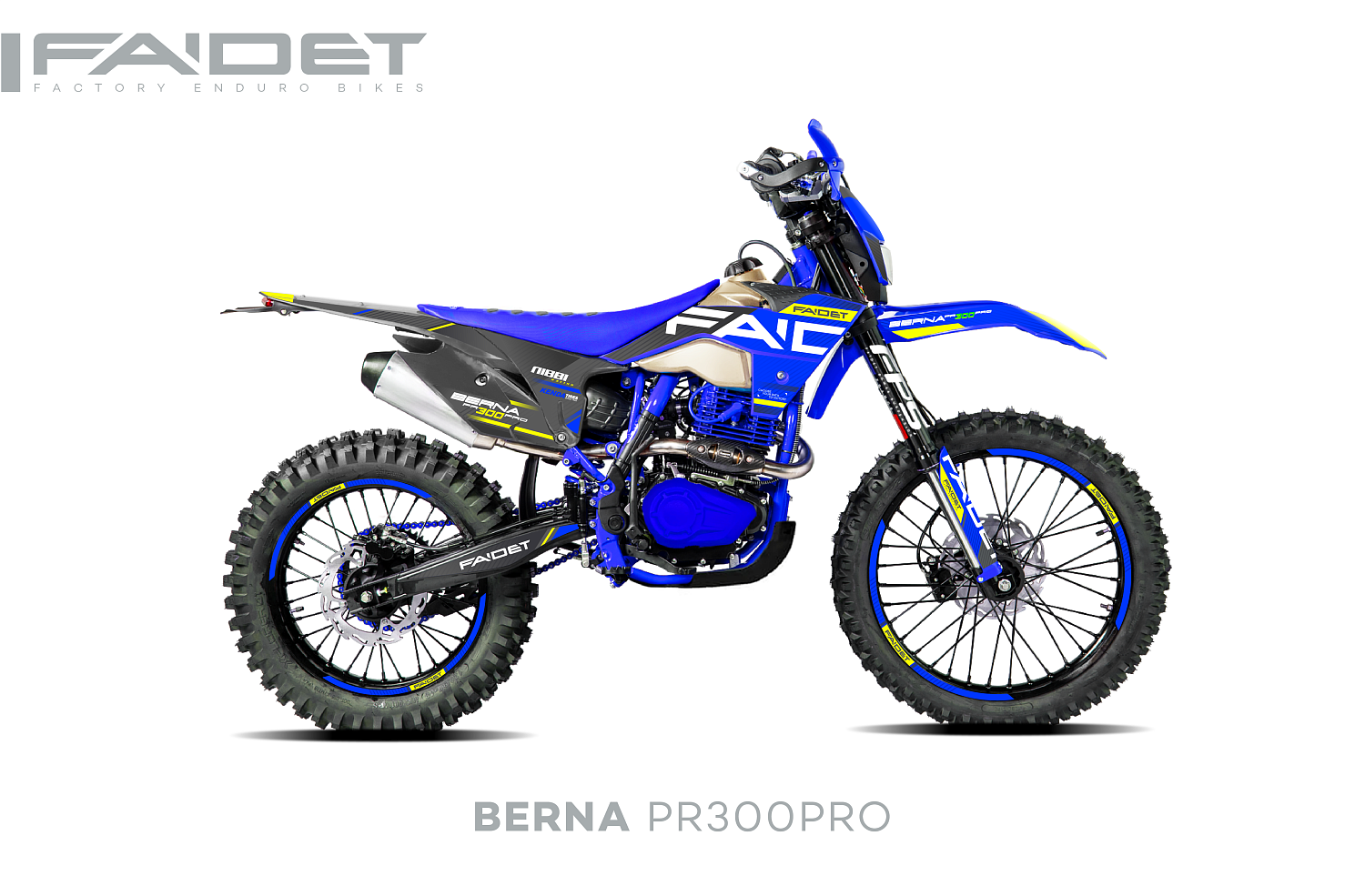 Кроссовый мотоцикл FAIDET BERNA PR300-PRO FPS в Владивостоке