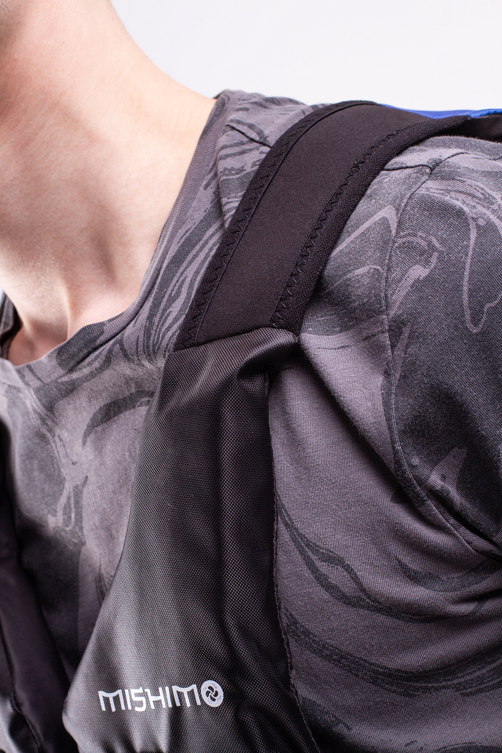 Жилет спасательный MISHIMO PRO Премиум качества Черно-синий в Владивостоке