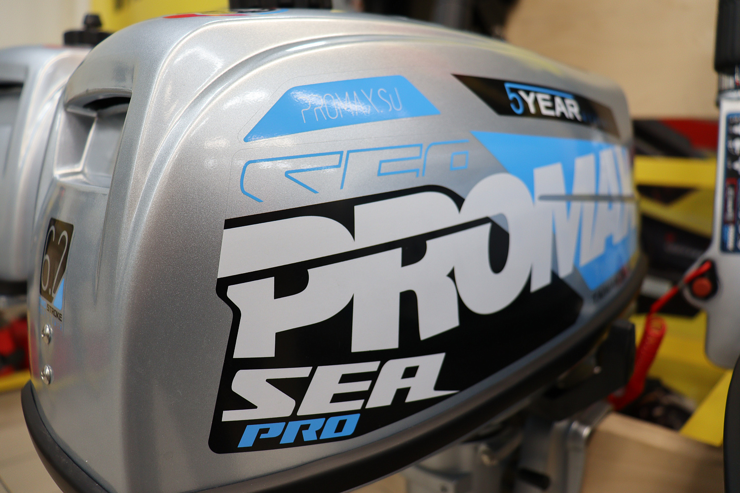 Лодочный мотор PROMAX SP6.2FHS (внешний бак 12 л) в Владивостоке