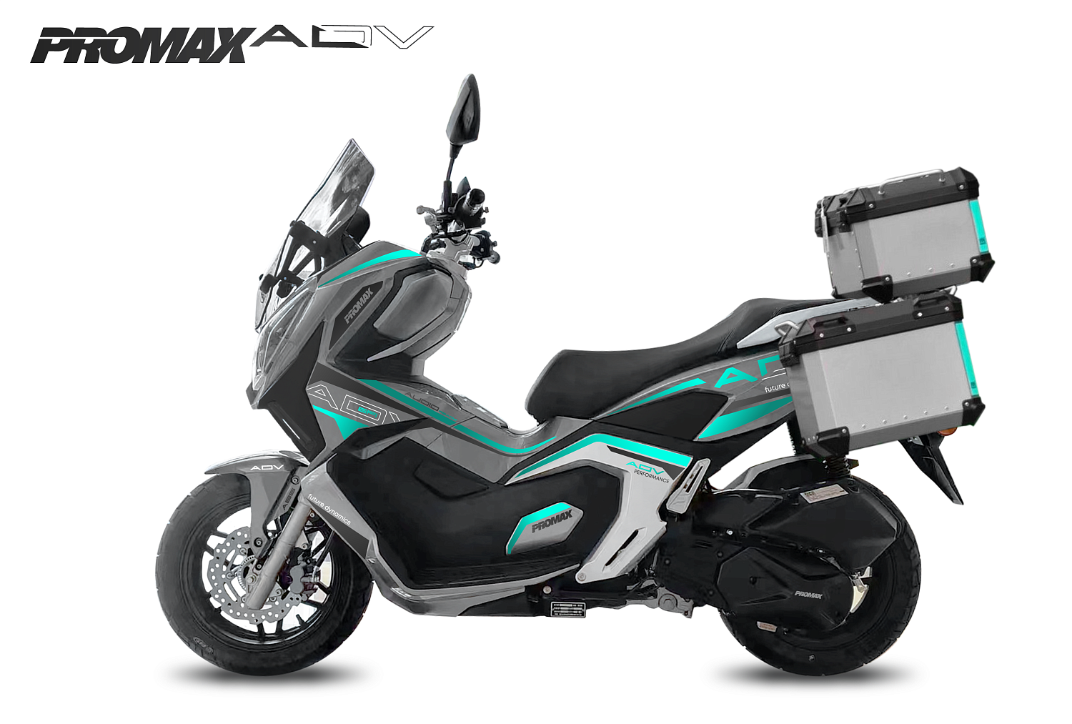 МаксиСкутер PROMAX ADV-Extra 250(49) (EFI, ABS, BOX, AUDIO) в Владивостоке