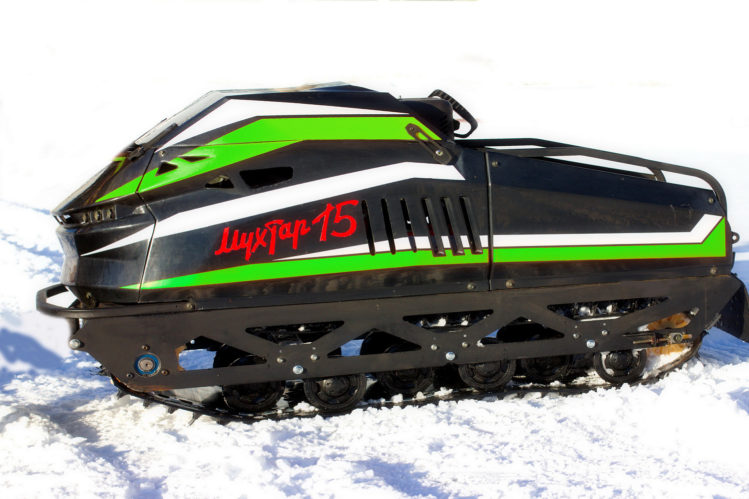 Мотобуксировщик IRBIS Мухтар 15 с лыжным модулем в комплекте в Владивостоке