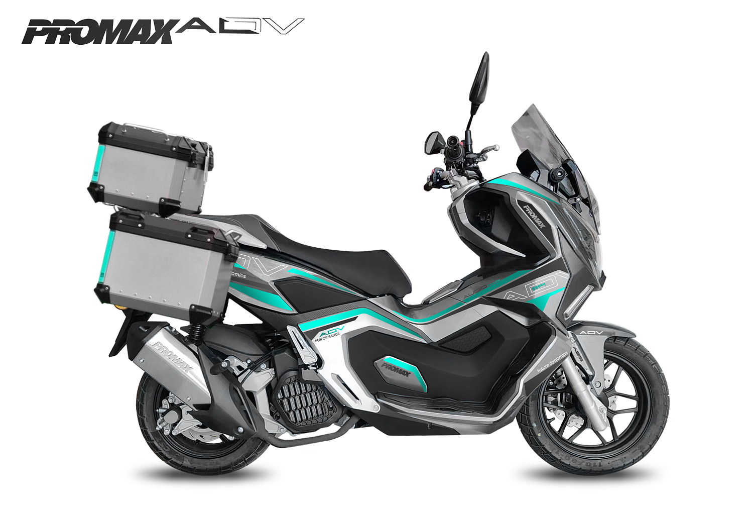 МаксиСкутер PROMAX ADV-Extra 250(49) (EFI, ABS, BOX, AUDIO) в Владивостоке