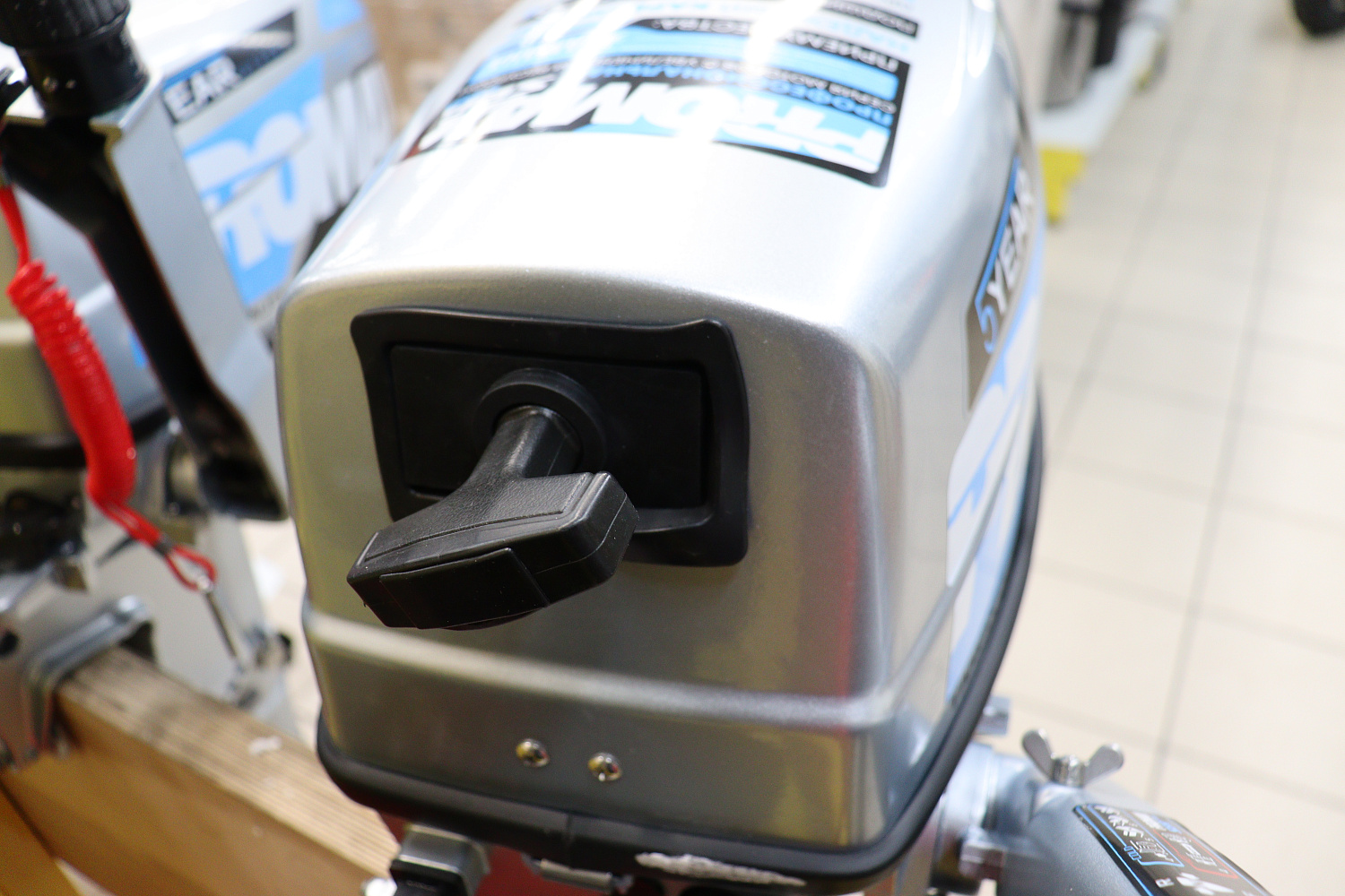 Лодочный мотор PROMAX SP5FHS (внешний бак 12 л) в Владивостоке