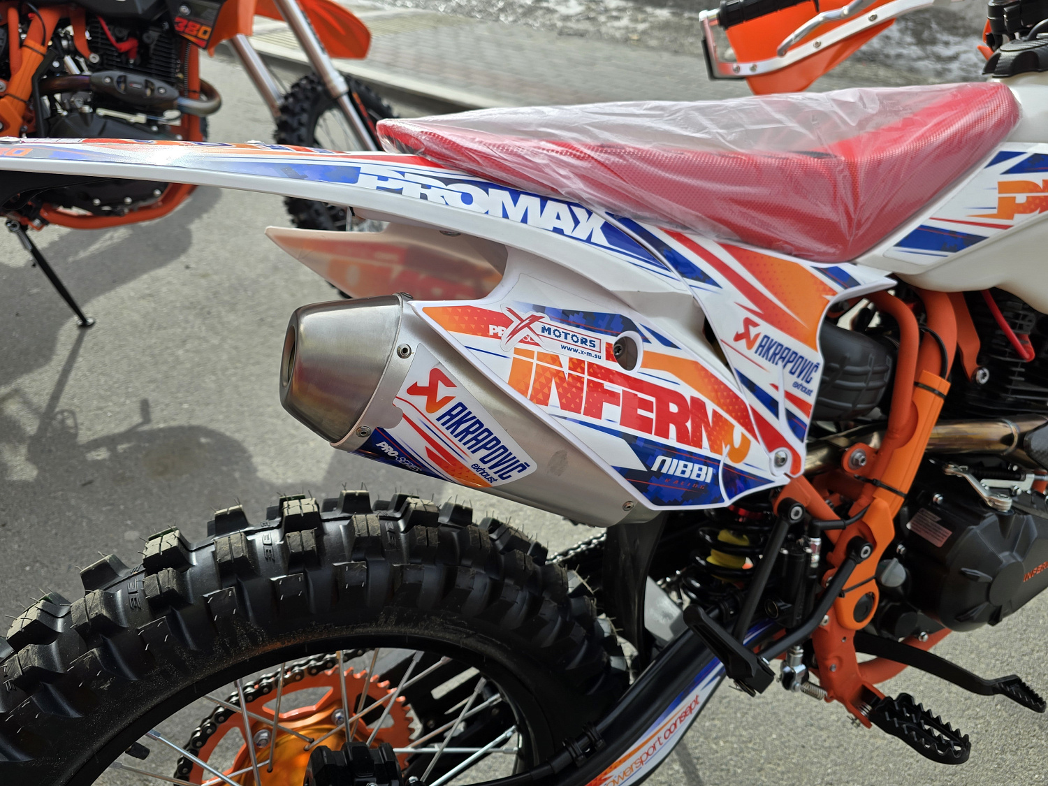 Кроссовый мотоцикл PROMAX INFERNO 380 (4 valves, 5 gears) в Владивостоке